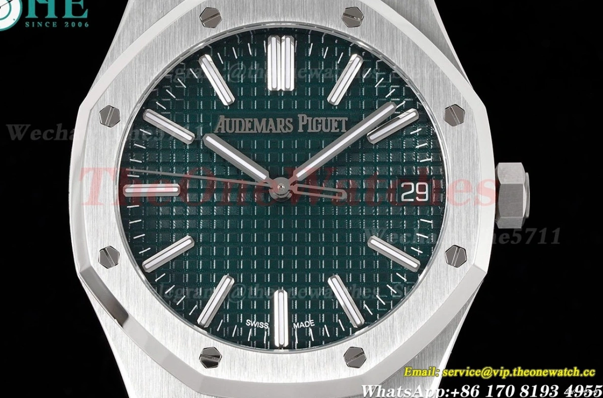 41mm APSF Stk SS Green 15510 A4302 Royal SS Clone Super Oak 0320
